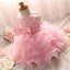 Robe de Princesse de Luxe Fait Main avec Nœud