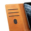 Luxury Red Leather Magnetic Flip Case for iPhone