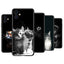 Black Big Eye Cat Phone Case for iPhone Series