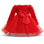 Luxury Handmade Pink Dress for Baby Girls' First Birthday