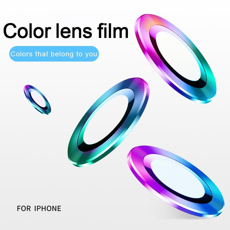 Premium Tempered Glass Camera Lens Protector for iPhone 12 Pro Max & More - Korvel