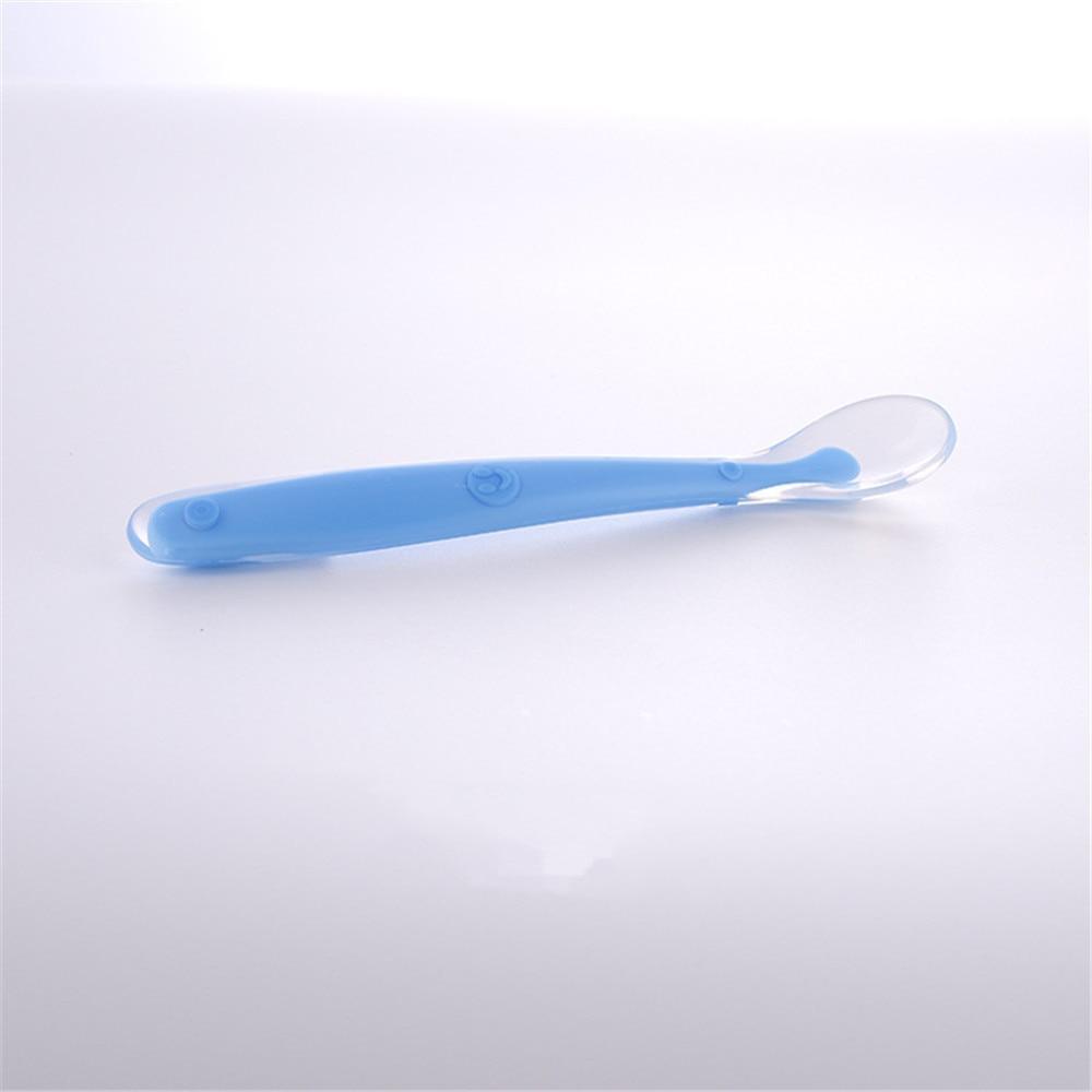 Premium Soft Silicone Baby Feeding Spoons - Candy Color Set