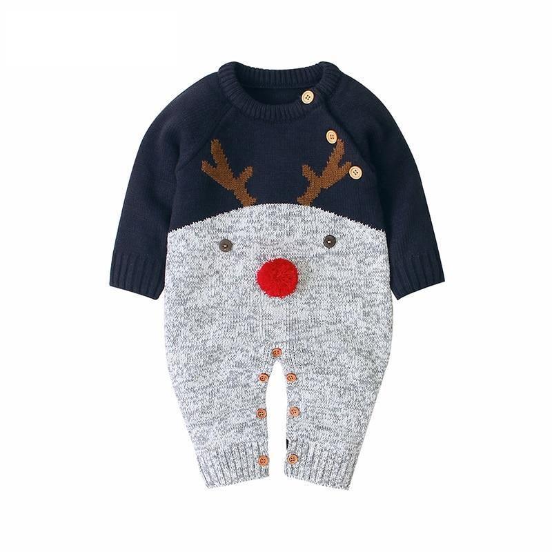 Adorable Baby Christmas Romper Jumpsuit