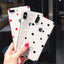 Premium Transparent Phone Case for iPhone - Little Dots Design