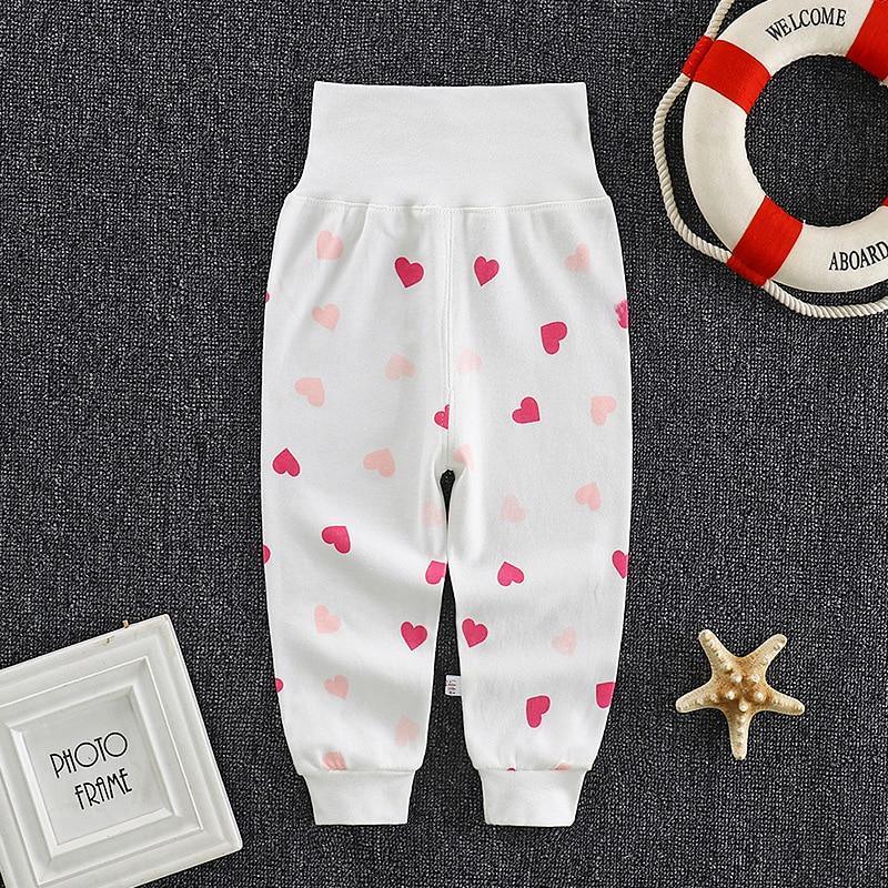 Premium Cotton High Waist Baby Leggings for Newborns