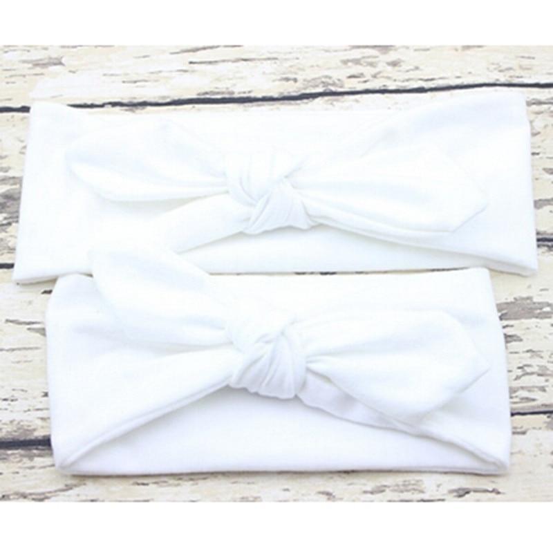 Modern Mother & Daughter Rabbit Ears Bow Hair Bands