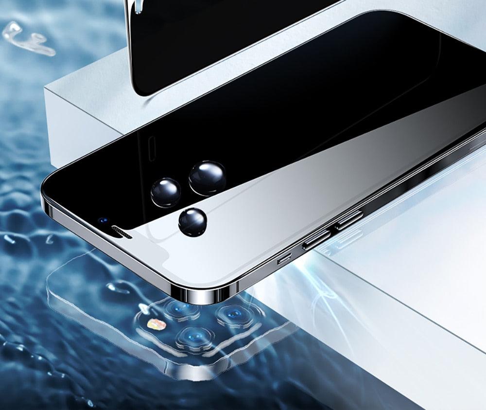 Protecteur d'écran en verre trempé premium pour iPhone