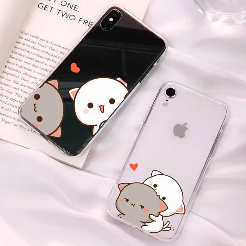 Colorful Cat Phone Case for iPhone 11, 12, 13 Series