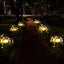 Modern Luxury LED Solar Garden Lamp - Tree Fireworks Design
