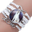 Classic Retro Wolf Head Leather Bracelet for Men & Women