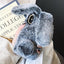Coque de téléphone Bunny mignonne pour iPhone - Housse en peluche douce