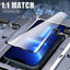 Protector de Pantalla de Vidrio Templado Premium 2PCS para iPhone 14/13