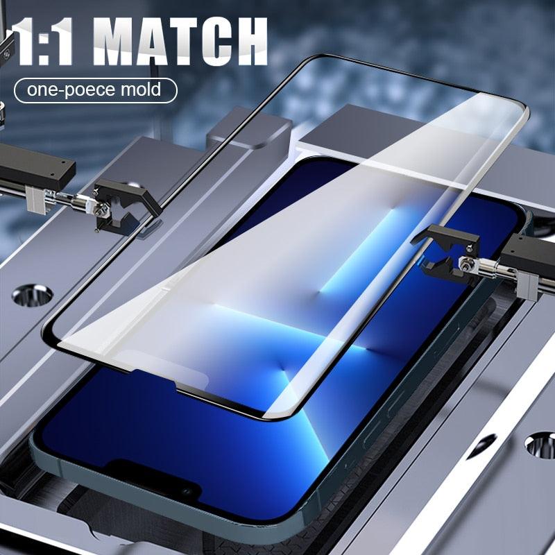 Protector de Pantalla de Vidrio Templado Premium 2PCS para iPhone 14/13