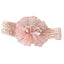 Elegant Handmade Baby Girl Hair Band with Rhinestone Crown - Perfect for Infants - Korvel