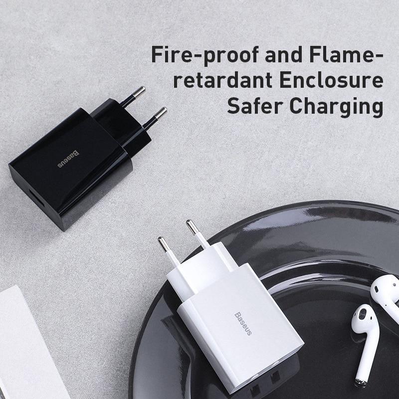 Mini Fast USB 18W Charger with Quick Charge 3.0 Technology