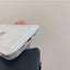 Transparent Card Holder Silicone Case for iPhone