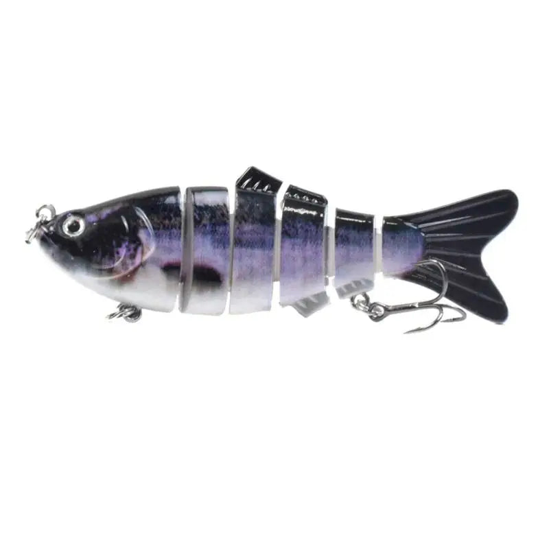 10cm 16.5g Multi-section Lure With Ring Beads Simulation Luya Multi-section Lure Submerged Bionic 6-section Lure - Korvel