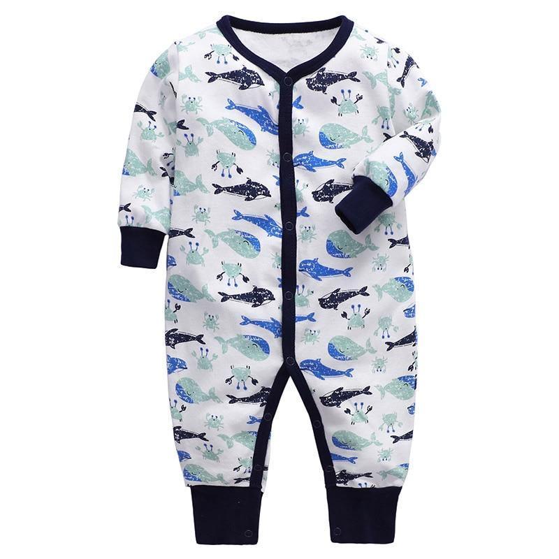 Jumpsuit pour bébé en coton 100 % premium pour nouveau-nés et nourrissons