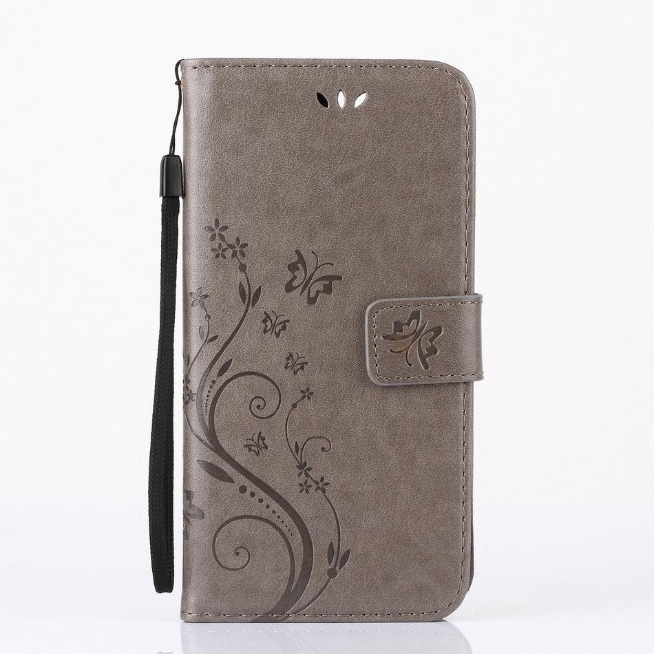 Girls Flip Wallet Case for iPhone 13/12 Mini - Stylish PU Leather