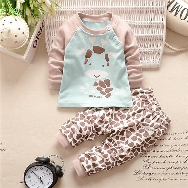 Premium Cotton Baby Boy Outfit Set with Cartoon Designs