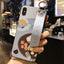 Cartoon Cat Wrist Strap Phone Case for iPhone