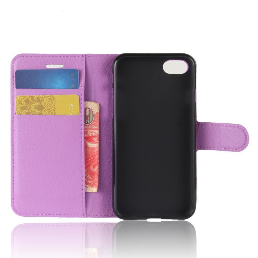 Funda de Cuero Premium con Tapa para iPhone 7/8 Plus