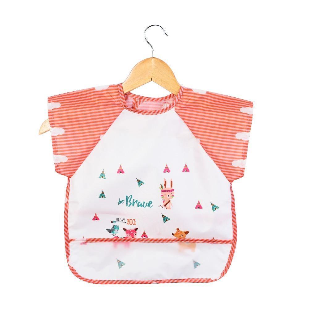 Bibs de bebé de dibujos animados ecológicos - Ajustables y a prueba de agua