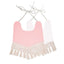 Double-Deck Infant Bibs - Stylish Cotton Linen for Toddlers