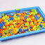 Puzzle de perles à clous en 3D champignon de 296 pièces pour enfants