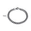 Men's Gold Tone Curb Link Bracelet - Stainless Steel Elegance