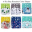 Premium Reusable Bamboo Charcoal Cloth Diaper Set