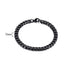 Men's Gold Tone Curb Link Bracelet - Stainless Steel Elegance