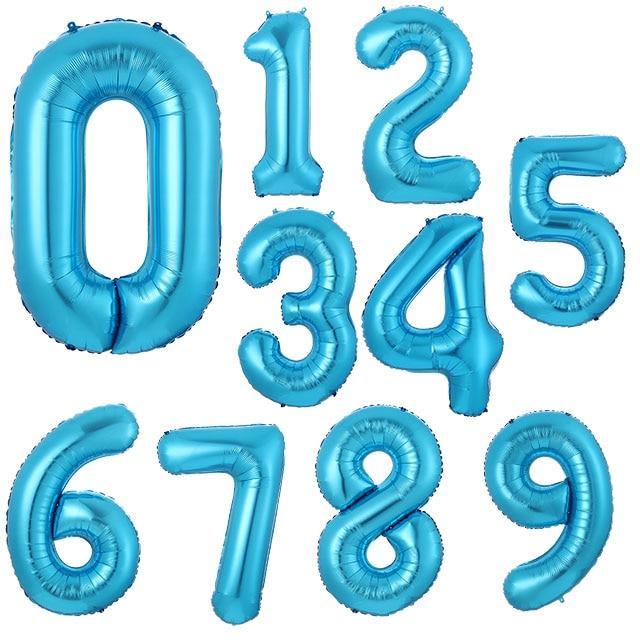 Ballons en Folie Numériques Modernes de Luxe de 32 Pouces pour Célébrations