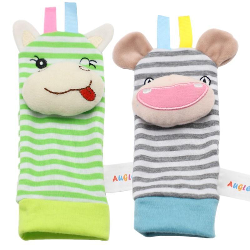 Sonajeros Coloridos para Muñecas y Calcetines para Pies para Infantes