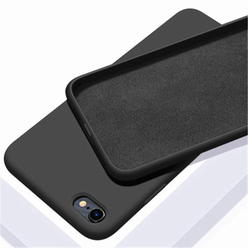 Funda de Protección Completa de Tacto Suave para iPhone
