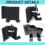 Adjustable Notebook Screen Side Phone Holder