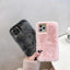 Fashion Plush Leopard Phone Case for iPhone Models