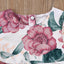 Floral Long Sleeve Dress Set for Newborn Girls