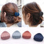 Korean Fashion Design Women Hair Claw Solid Color Hair Crab Retro Square Scrub Hair Clips - Korvel