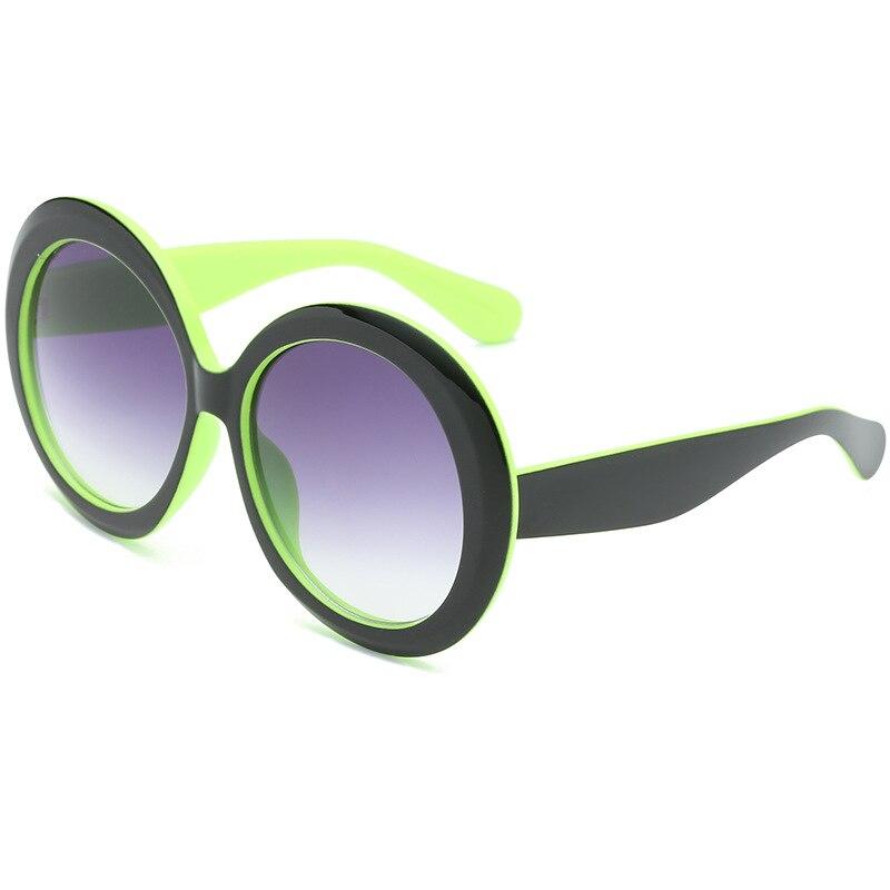 Luxury Round Oversized Vintage Sunglasses for Women