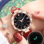 Montre à Quartz de Luxe pour Femmes avec Détails Fluorescents