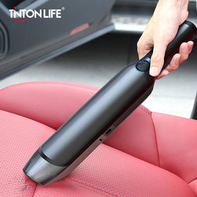 Handheld Wireless Vacuum Cleaner Rechargeable Cyclone Suction Car Vacuum Cleaner Cordless Wet/Dry Auto Portable for Car Home - Korvel