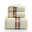 3PCS/Set Towel Cotton Beach towels Luxury Thickened Bath Towel - Korvel