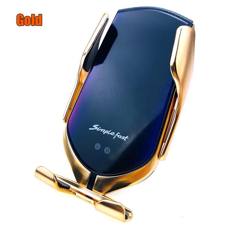 Luxury Automatic Wireless Car Charger with Infrared Induction