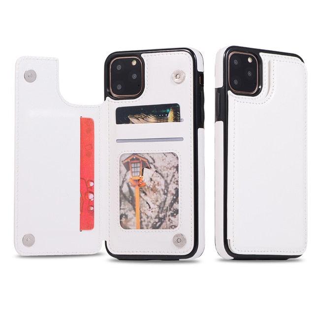 Funda de Cuero Premium para iPhone 14/13/12/11 Series