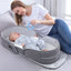 Baby Crib Multifunctional Folding Newborn Bed Toddler Bed Portable Sun Protection Mosquito Net Infant Camping Bed Travel Cot - Korvel