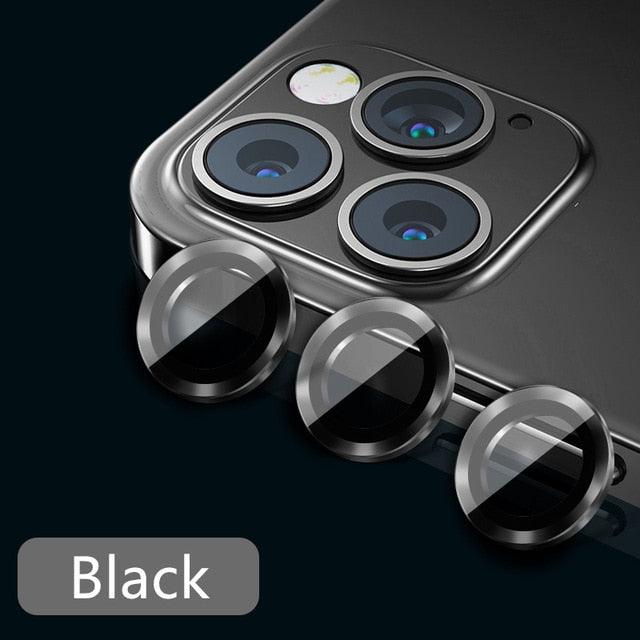 Premium Tempered Glass Camera Lens Protector for iPhone 12 Pro Max & More - Korvel