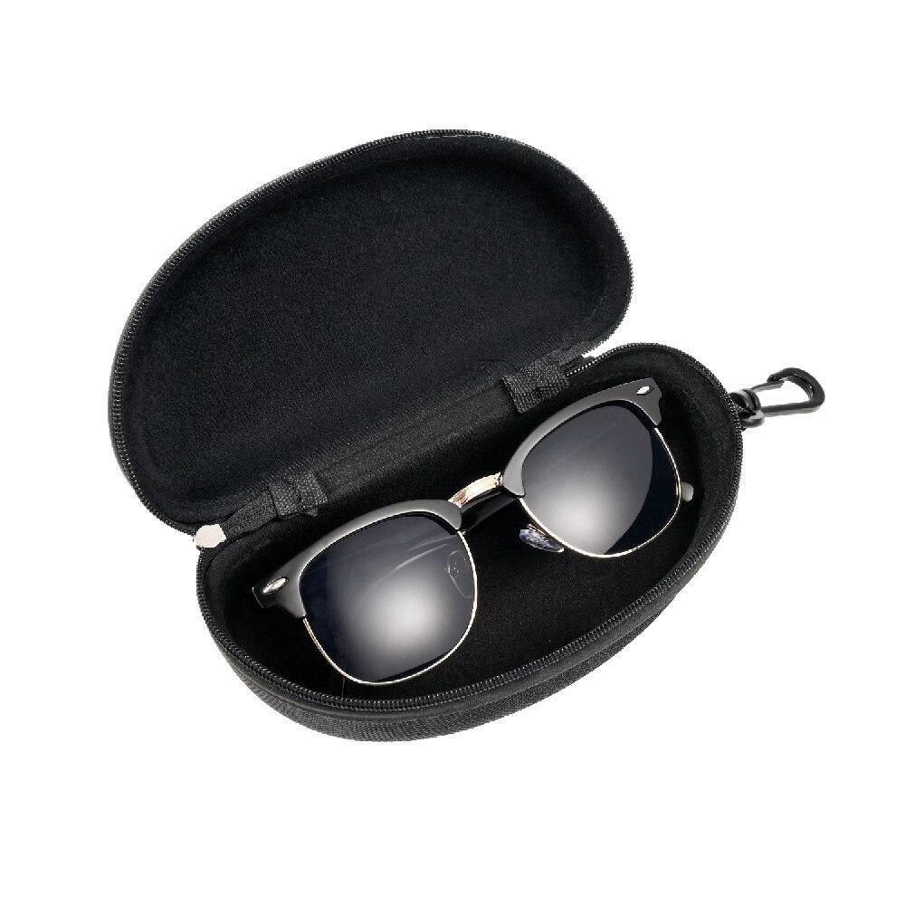 Gafas de sol polarizadas semi-rimless vintage clásicas