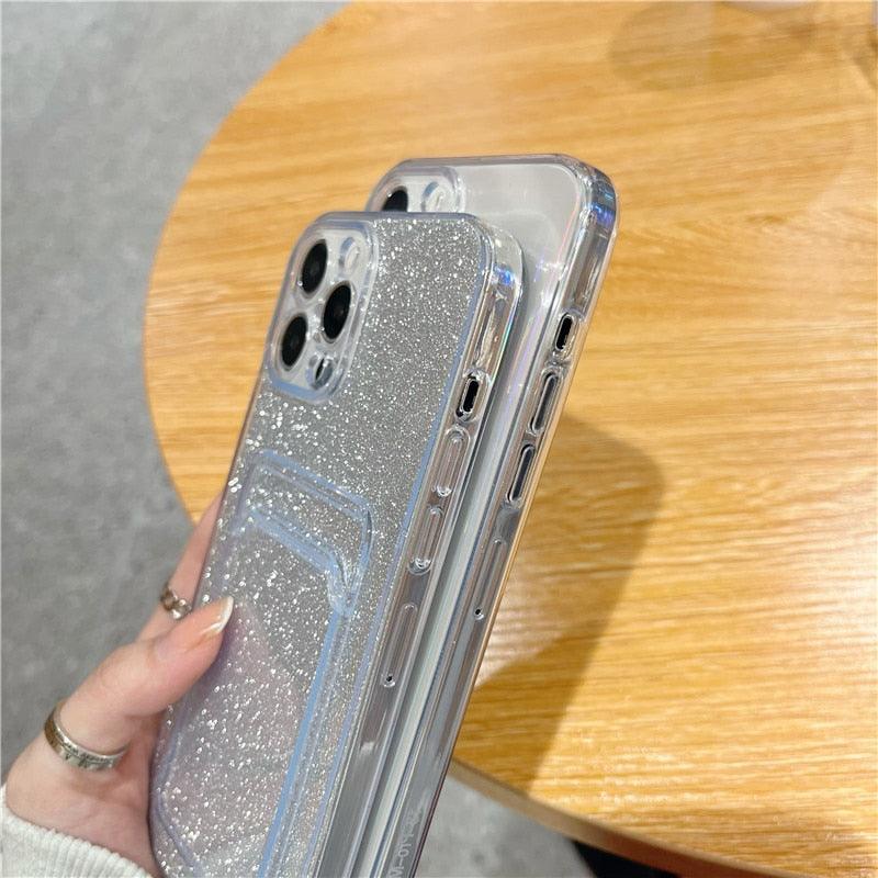 Funda de Cartera para iPhone Gradient Women Love