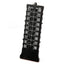 18 Holes Golf Stroke Counters Outdoor Golf Stroke Putt Score Card Score Counter With Key Chain Black - Korvel